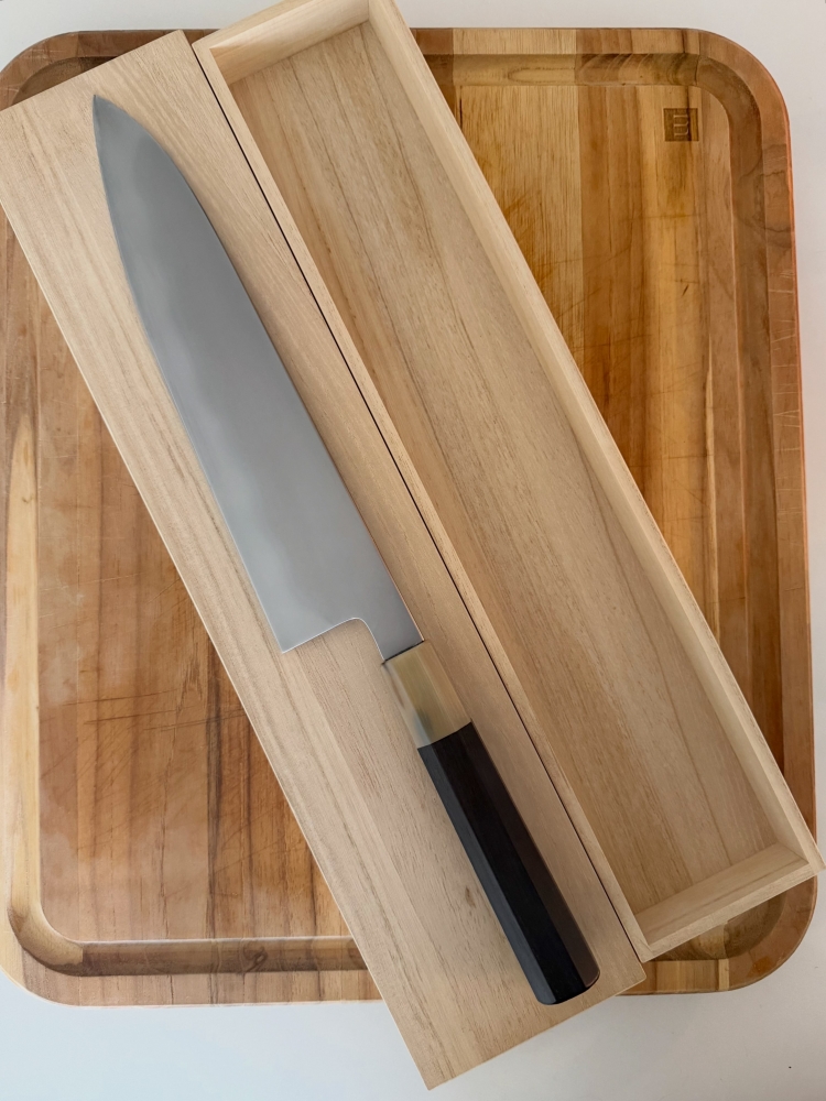 Hiromune Takaba Tamahagane Honyaki Gyuto