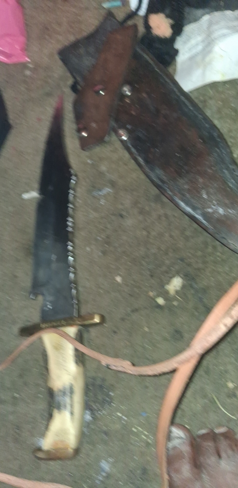 Rambo bowie knife 20-22 in heavy