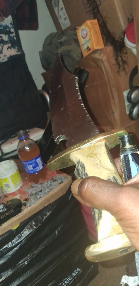 Rambo bowie knife 20-22 in heavy
