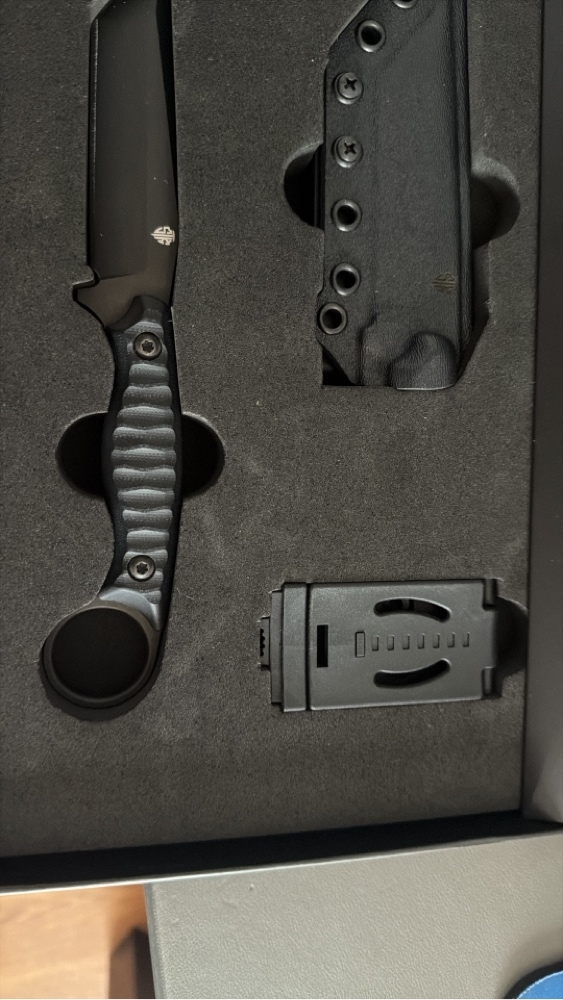 Spycraft Knives SK-1 Guardian Fixed Blade - K340 Steel, G10 Handle (BNIB)