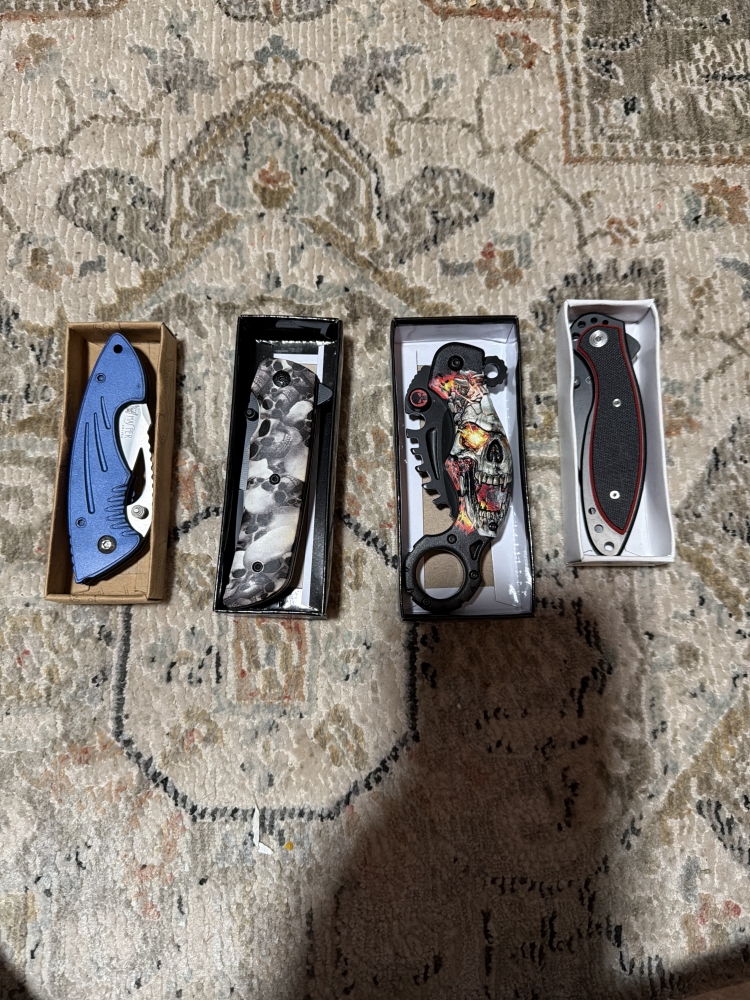 Variety of knives