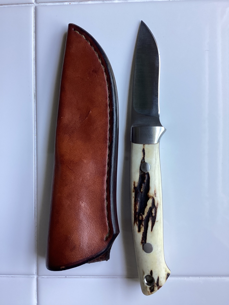 Vintage 1992 R.J. Martin Custom Fixed Blade Hunter – Unrestored Original Condition
