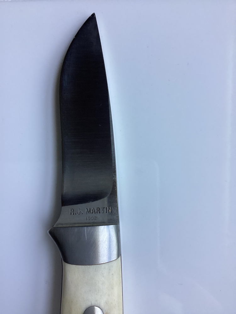 Vintage 1992 R.J. Martin Custom Fixed Blade Hunter – Unrestored Original Condition