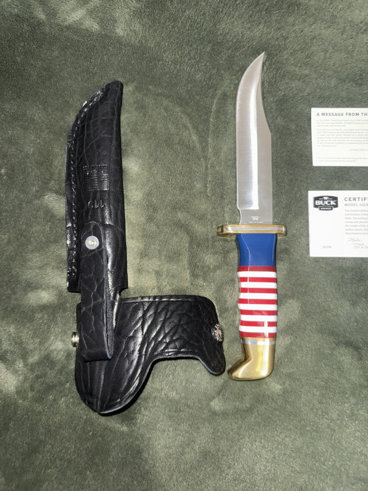 Buck 119 250 anniversary