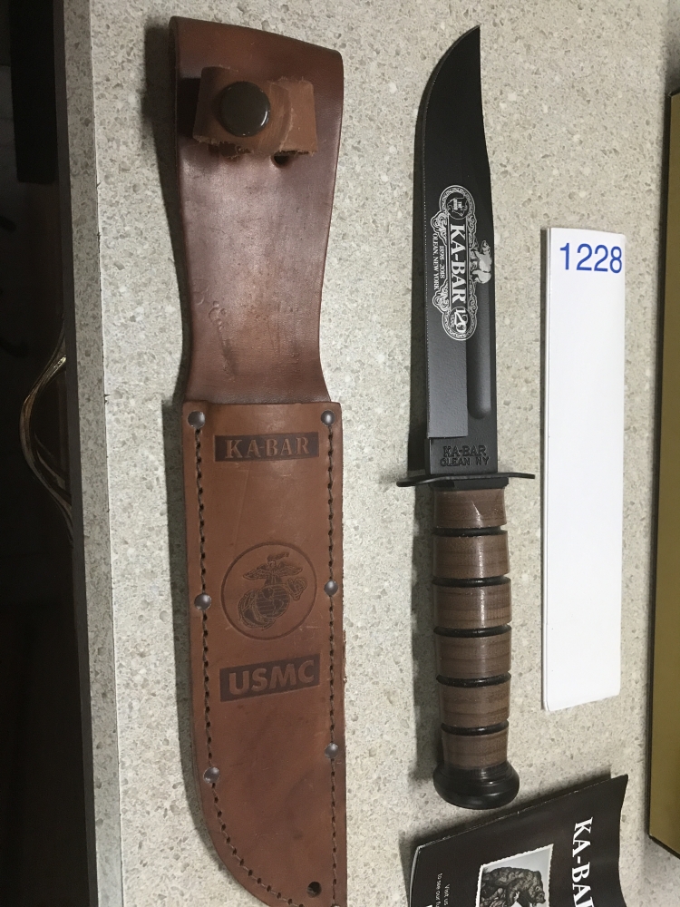 Ka - Bar USMC 120th Anniversary knife