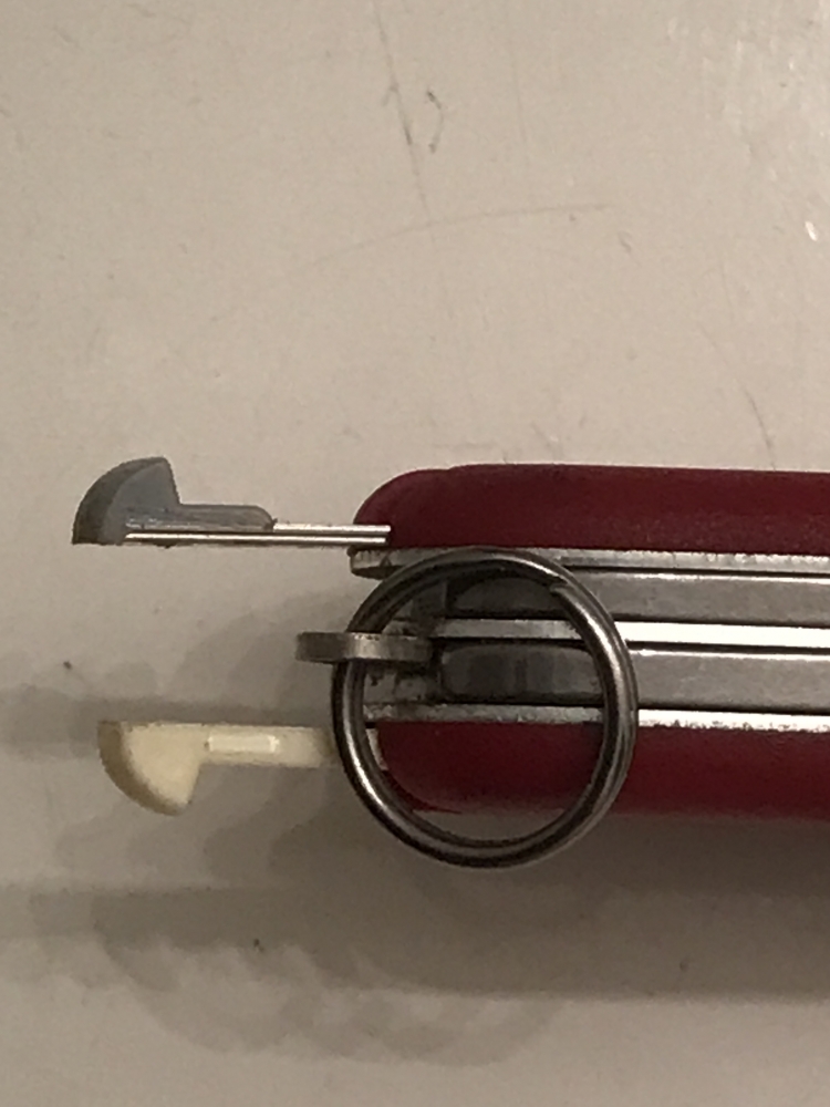 Vintage Victorinox Recruit Swiss Army Knife Switzerland Stainless Rostfrei  OFFICIER SUISSE