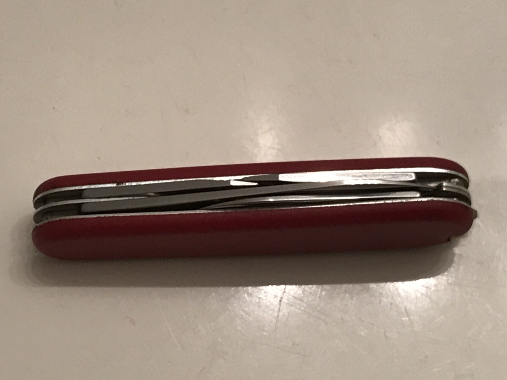 Vintage Victorinox Recruit Swiss Army Knife Switzerland Stainless Rostfrei  OFFICIER SUISSE