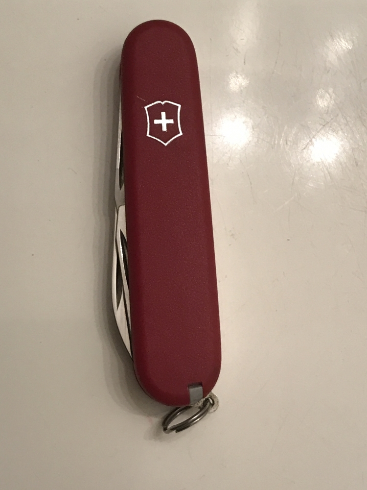 Vintage Victorinox Recruit Swiss Army Knife Switzerland Stainless Rostfrei  OFFICIER SUISSE