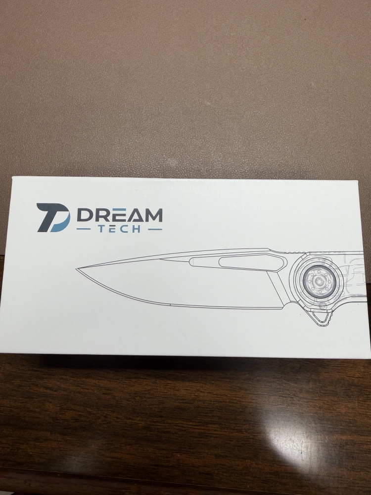 Dreamtech Flipper Crossbar Lock Gray Ti/Black CF (3.25\" Satin) D9409G-OPEN BOX