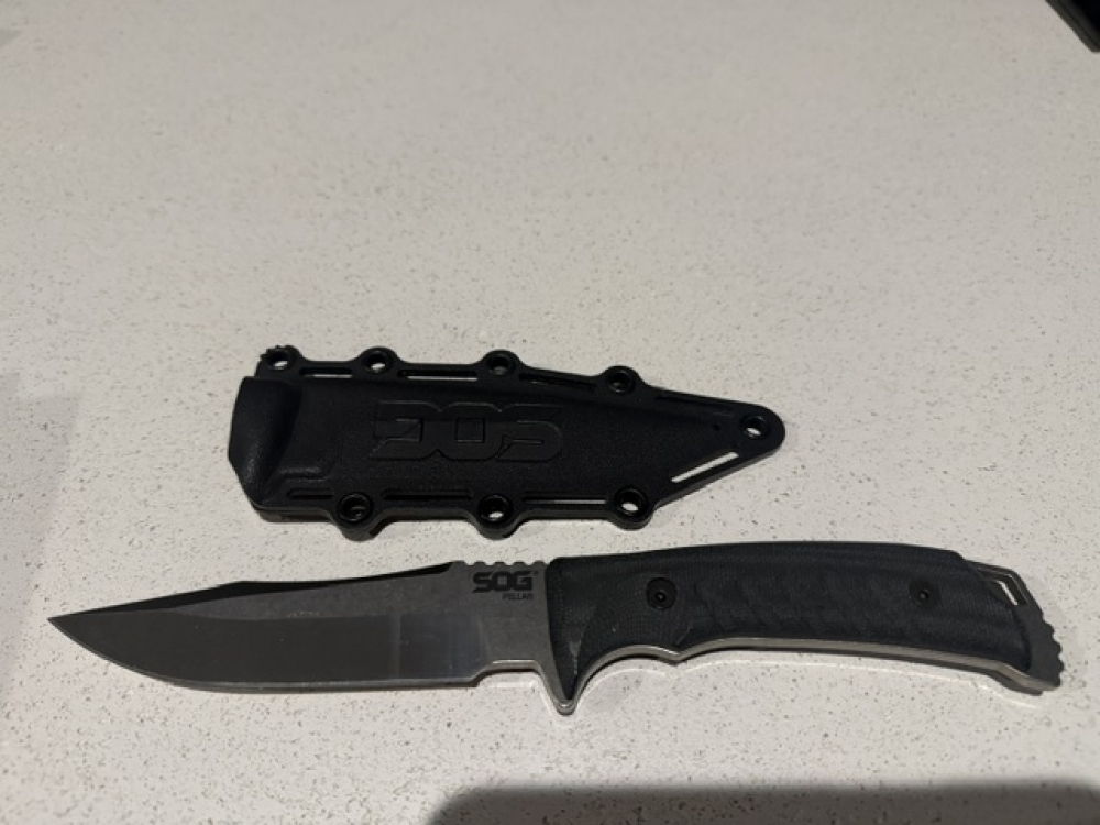 SOG Survival Knife with Sheath