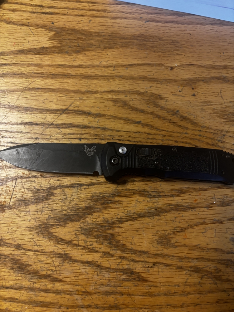 Bench made folding knife