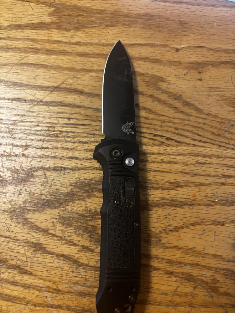 Bench made folding knife