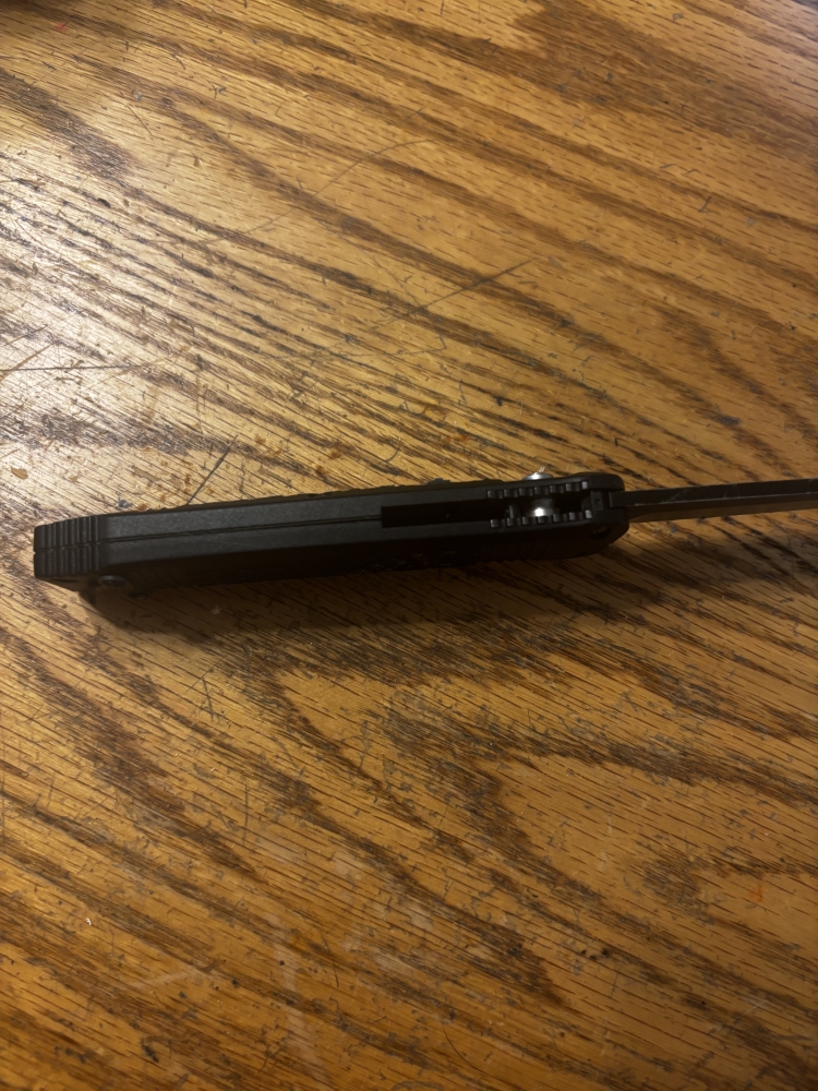 Bench made folding knife