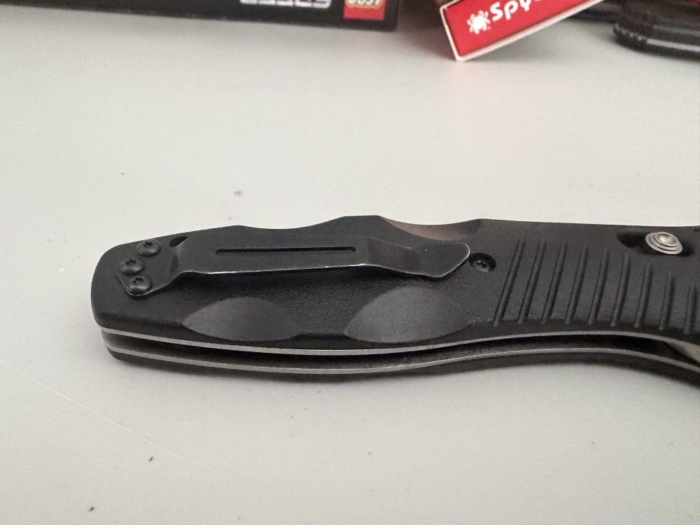 Benchmade - Barrage 580 - Black Valox - Drop Point