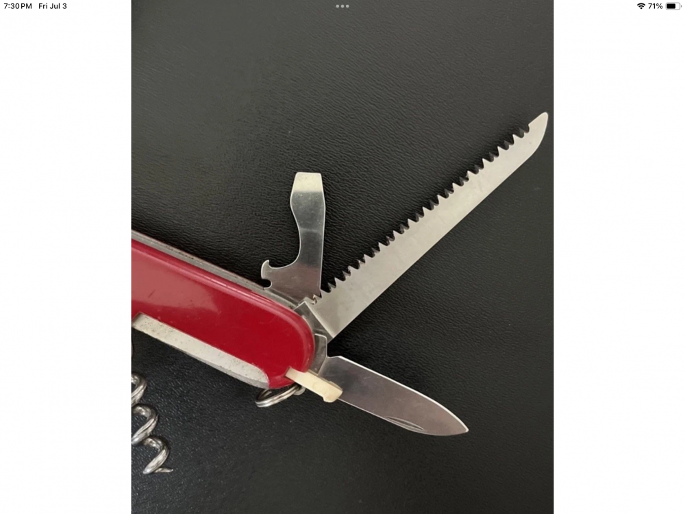 Vintage Mint Swiss Victorinox Officer Susie’s Camper 9 Tool Utility Pocket Knife 