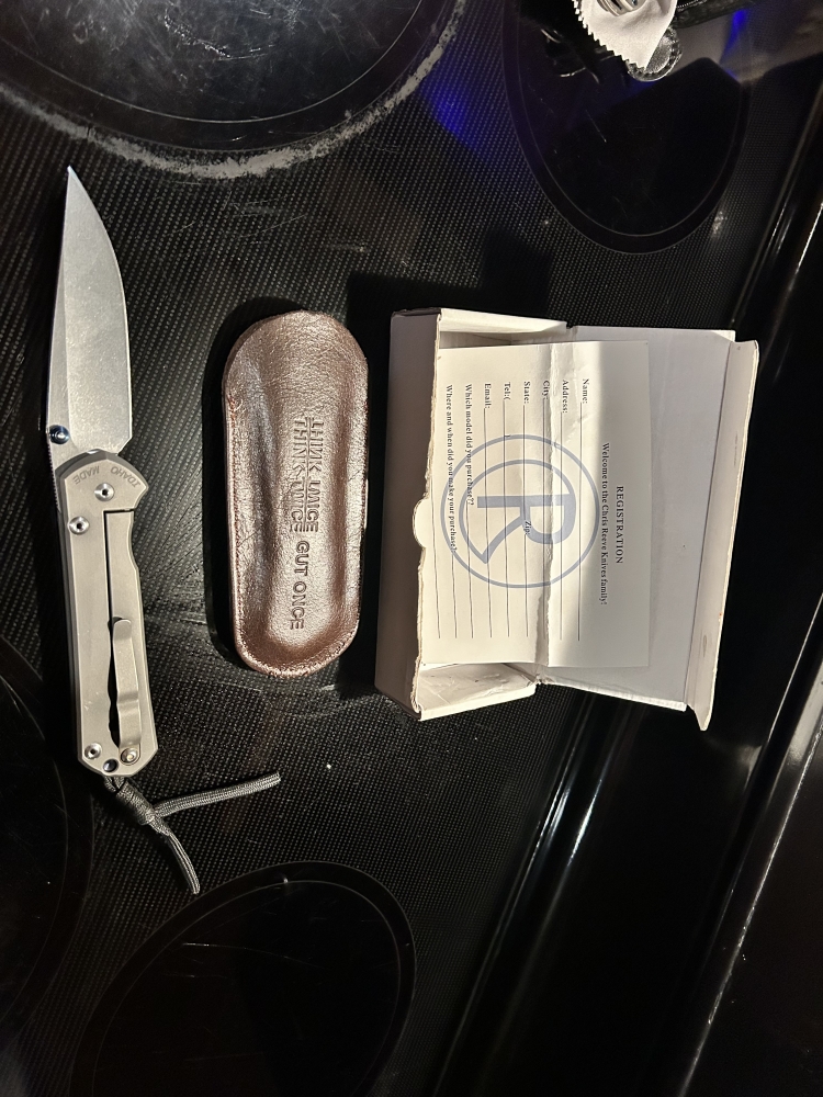 8.4 inch Chris Reeve Folding Knife