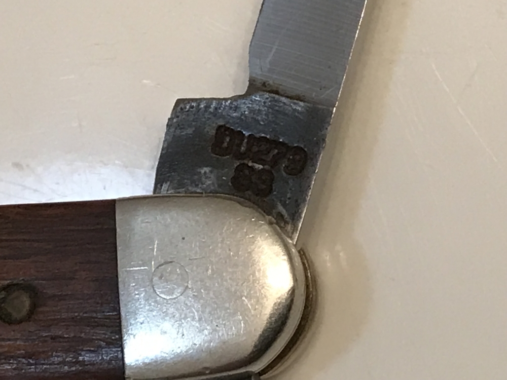 1993 Case XX DU279 SS Pocket Knife Ducks Unlimited Wood Mint NO BOX
