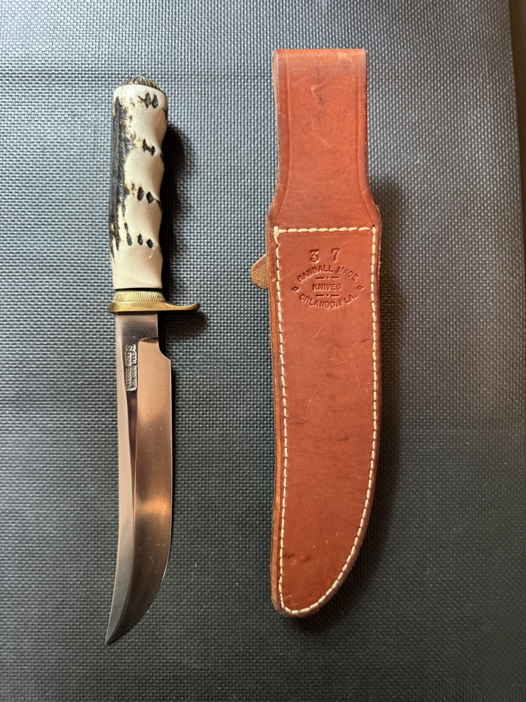 RANDALL Knives  STAG #3  7\"  With SHEATH