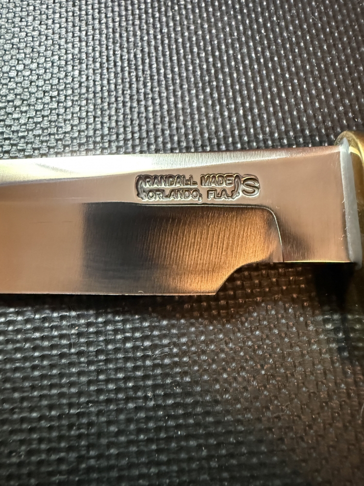 RANDALL Knives  STAG #3  7\"  With SHEATH