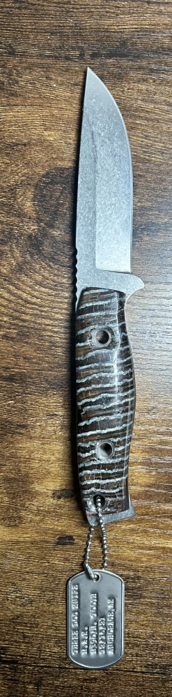 3DK Anchorage made custom knife