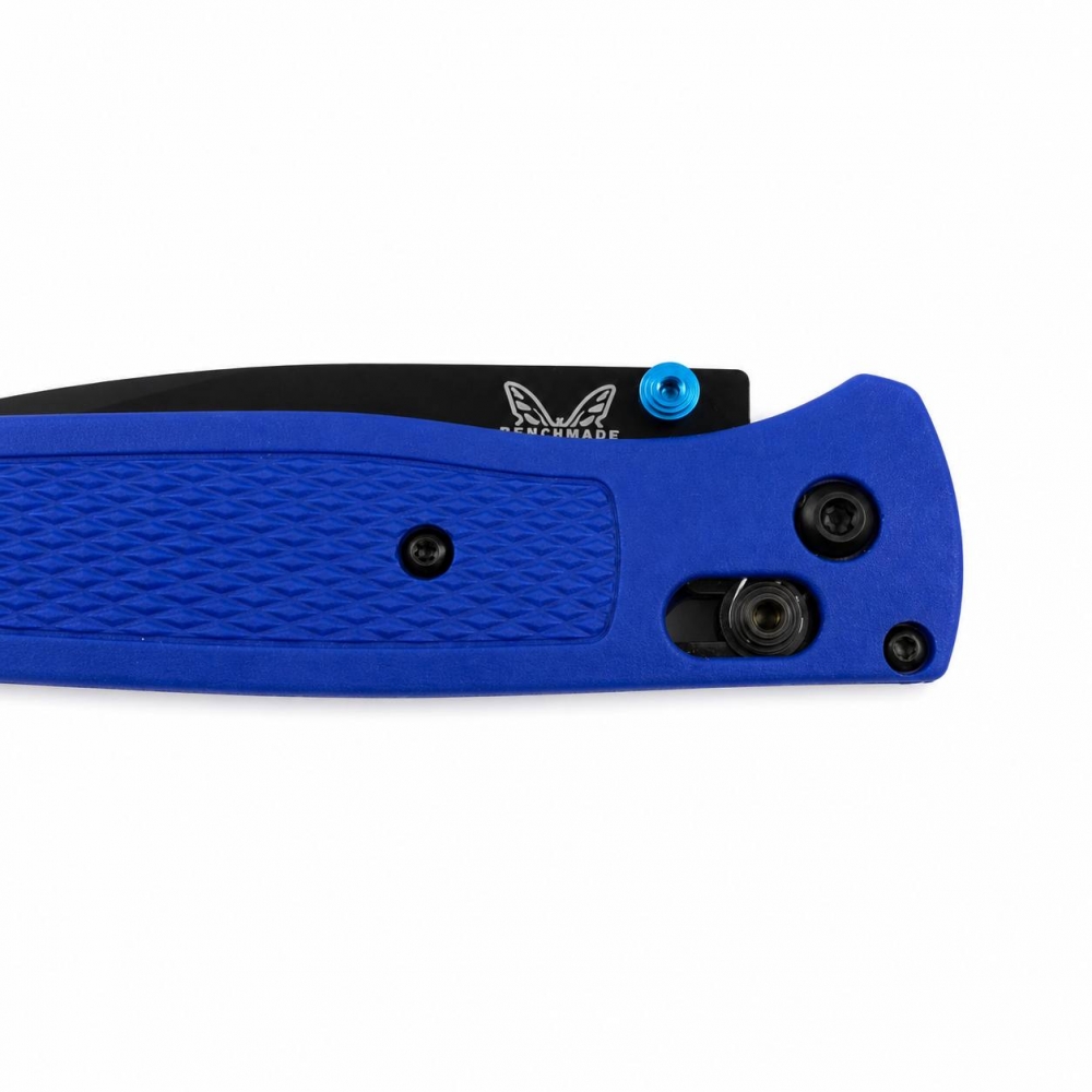 Benchmade Bugout 535 Blue Grivory Drop Point