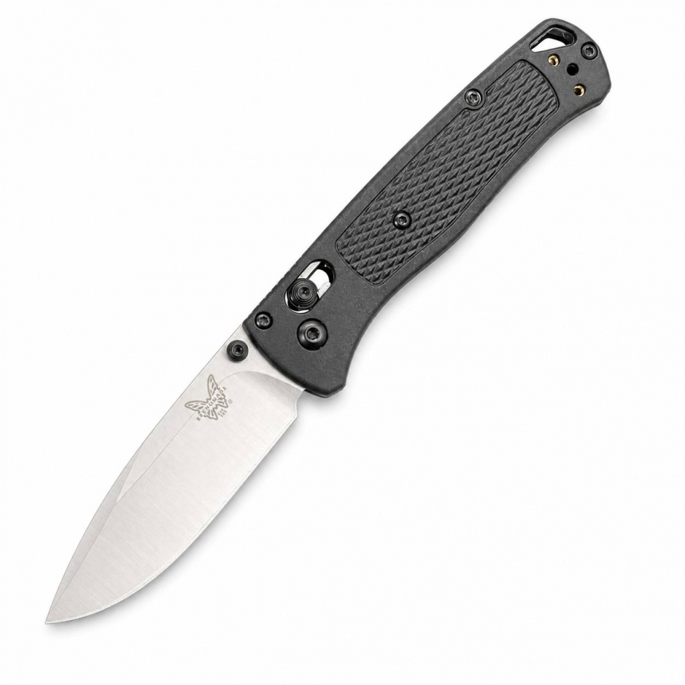 Benchmade Bugout 535 Custom Black Grivory Drop Point