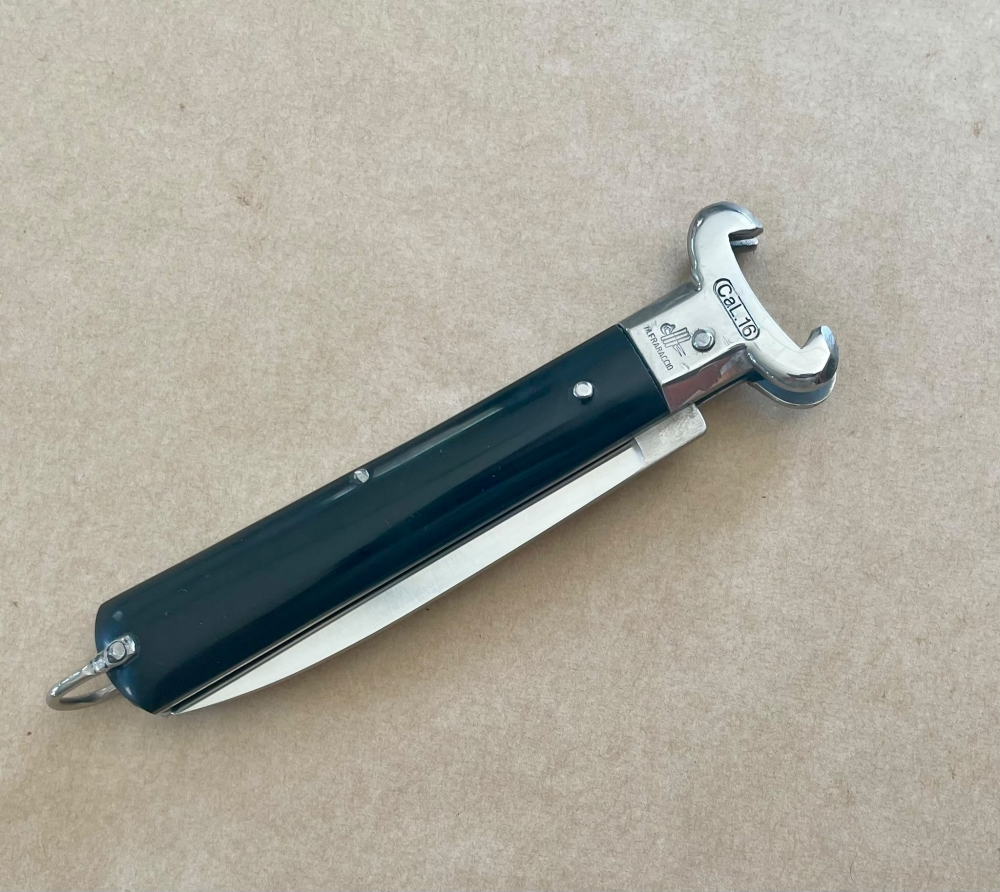 Handcrafted Folding Hunting Knife – Sfilato Caccia by Michele Fraraccio Frosolone Italy