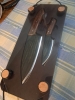 2 BLADE CAMP SET WITH BOARD, ONE OF A KIND CUSTOM