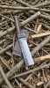 Hand Forged80CrV2 Left Cleaver (170x50mm)- Left Hand Grind-Jute Micarta & Ash Wood Sheath-Blacksmith Certified (57-59HRC)