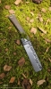 Handmade Japanese Style Nata Tool - 80CrV2 Carbon Steel Bushcraft Cleaver. Rustic Survival Hatchet, Jut Micarta & Ash Wood Sheath. Outdoor Picnic Machete
