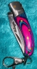 Mini Handmade Folding knife keyring 