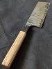 Aogami 2 San Mai ko-nakiri with tamarisk and hornet's nest handle.