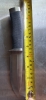 Fixed blade knife with handmade leather sheath