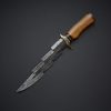 Damascus Dagger Handmade Athame Knife Unique Groomsmen Gift