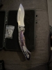 MaxAce Vortex CPM 3V Titanium with Timascus inlay 