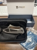 Dreamtech Flipper Crossbar Lock Gray Ti/Black CF (3.25\" Satin) D9409G-OPEN BOX