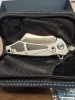 Dreamtech Flipper Crossbar Lock Gray Ti/Black CF (3.25\" Satin) D9409G-OPEN BOX