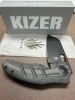 Kizer C01C Sheepdog Thumb Hole Knife Black Micarta-OPEN BOX