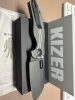 Kizer C01C Sheepdog Thumb Hole Knife Black Micarta-OPEN BOX
