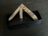 Stauer Abalone Handle 2-Blade Folding Pocket Knife w/ Gift Box
