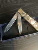 Stauer Abalone Handle 2-Blade Folding Pocket Knife w/ Gift Box