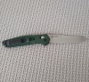 Benchmade 940 Osborne (BE940) | Green Aluminum | Reverse-tanto