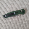 Benchmade 940 Osborne (BE940) | Green Aluminum | Reverse-tanto