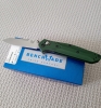 Benchmade 940 Osborne (BE940) | Green Aluminum | Reverse-tanto