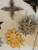 50 plus throwing stars in wood box