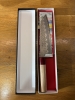 TSUNEHISA SANTOKU AOGAMI SUPER CHERRY 165 MM - Like new