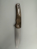 Pro-Tech 5211 Custom Malibu Manual Flipper- Bronze Reverse Tanto