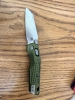 Microtech MSI Mini S/E Stonewash M390MK | OD Green Frag Polymer | 210M-10 FROD