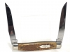 1995 CASE XX TESTED HONEY BONE CLASSIC MUSKRAT KNIFE 620093-SALESMAN SAMPLE
