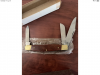 1968 KA-BAR 1109 Folding Hunter Knife MIB BOX & All Paperwork Clean Warranty Card & Thank You Note